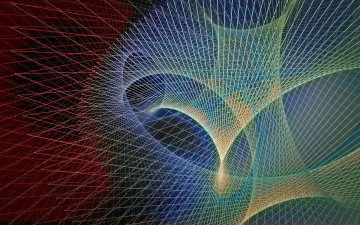 Картинка 3д+графика фракталы+ fractal фрактал линии фон геометрия