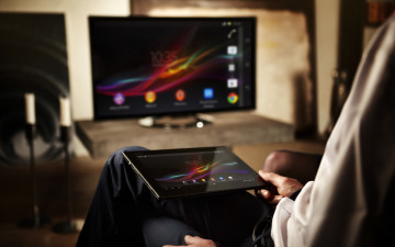Картинка компьютеры мониторы +ноутбуки сони технологии sony планшет smart tv