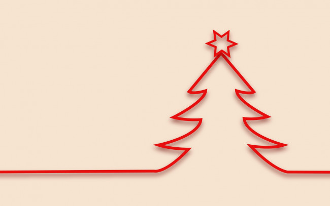Обои картинки фото праздничные, векторная графика , новый год, украшения, елка
