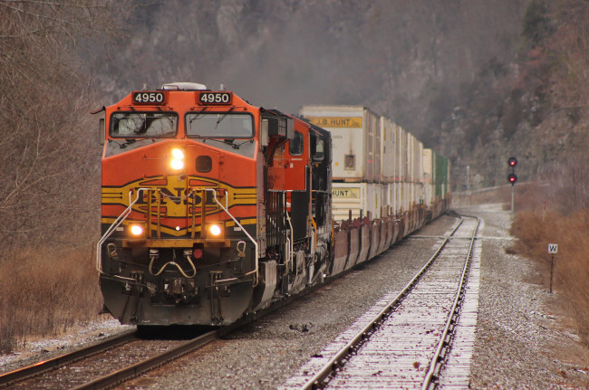 Обои картинки фото техника, поезда, состав, локомотив, железная, рельсы, дорога