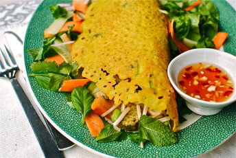 Картинка еда блины +оладьи блинчик кухня вьетнамская