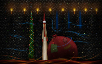 Картинка праздничные векторная+графика+ новый+год игрушки фон елка