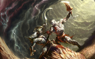 Картинка видео игры god of war ii