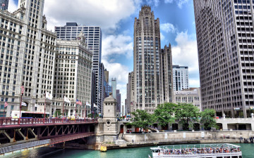 Картинка города Чикаго сша