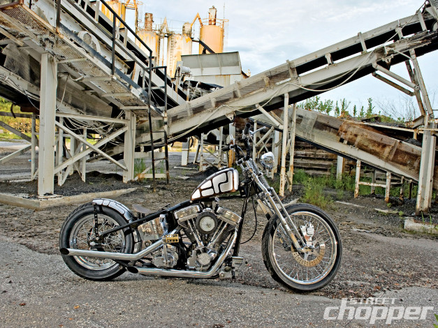 Обои картинки фото мотоциклы, customs, chopper