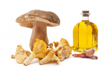 Картинка еда грибы грибные блюда масло