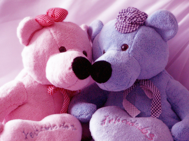 Обои картинки фото teddy, bear, праздничные, мягкие, игрушки, мишки, день, святого, валентина