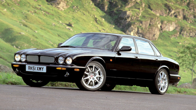 Обои картинки фото jaguar, xj, автомобили, tata, motors, великобритания, класс-люкс