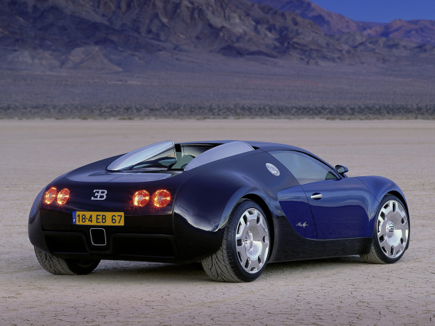 Обои картинки фото bugatti eb 18, 4 veyron concept, автомобили, bugatti