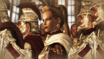 Картинка 3д+графика фантазия+ fantasy девушка взгляд фон солдаты