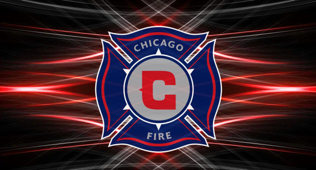 Обои картинки фото спорт, эмблемы клубов, fire, soccer, club, chicago, фон, логотип