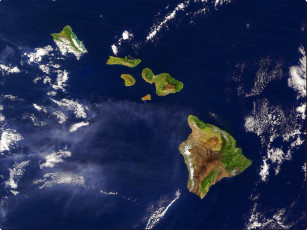 Картинка природа моря океаны океан острова гавайи