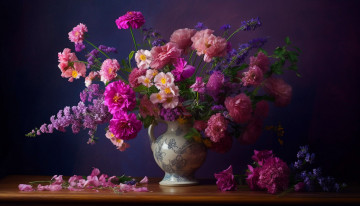 Картинка цветы букеты +композиции ваза букет