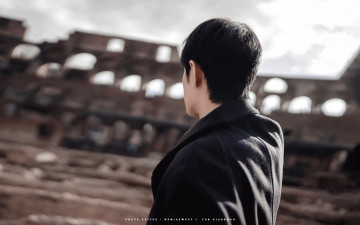 Картинка мужчины xiao+zhan актер пальто колизей