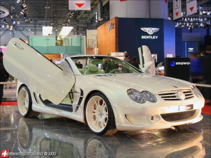 обоя fab, design, mercedes, benz, sl, r230, автомобили