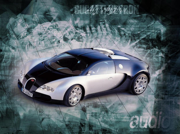 Обои картинки фото bugatti, veyron, w16, автомобили