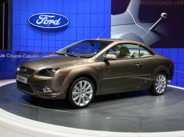 Обои картинки фото ford, focus, convertible, coupe, автомобили