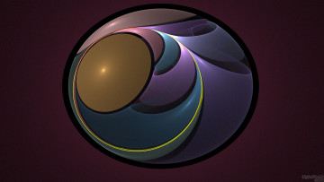 Картинка 3д графика fractal фракталы узор фон темный цвета