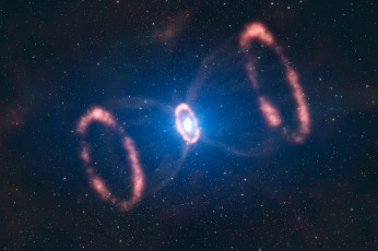 Картинка космос галактики туманности пульсар сверхновая звезды туманность