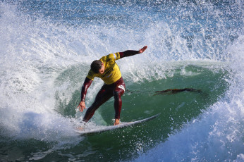 Картинка спорт серфинг океан волна доска серфер