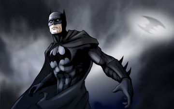 обоя бэтмен, рисованные, комиксы, комикс, batman