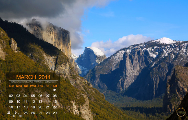 Обои картинки фото календари, природа, горы