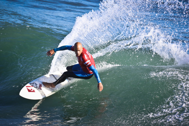 Обои картинки фото спорт, серфинг, серфер, доска, волна, океан