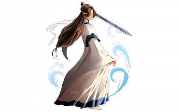 Картинка аниме mo+dao+zu+shi сяо синчень меч