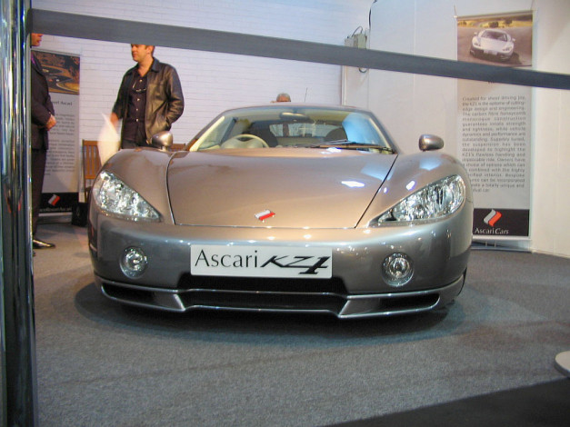 Обои картинки фото ascari, kz1, автомобили, выставки, уличные, фото