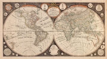 Картинка разное глобусы карты полушария континенты