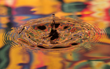 Картинка water drop разное капли брызги всплески капля рябь вода
