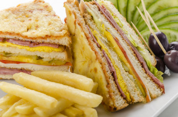 Картинка еда бутерброды +гамбургеры +канапе картофель фри