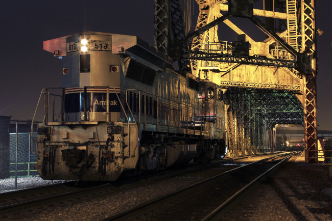 Обои картинки фото техника, локомотивы, железная, локомотив, рельсы, дорога