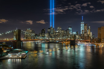 Картинка города нью-йорк+ сша ночь огни