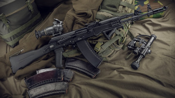 Картинка оружие автоматы калашников assault rifle ак-74 автомат weapon