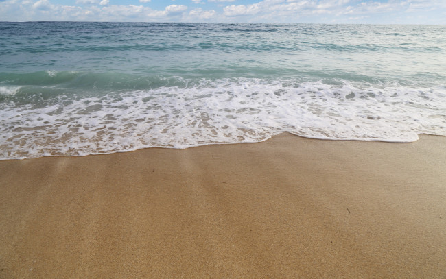 Обои картинки фото природа, моря, океаны, песок, море, пляж, waves, beach, sea, sand