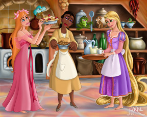 Картинка мультфильмы disney`s princess девушки