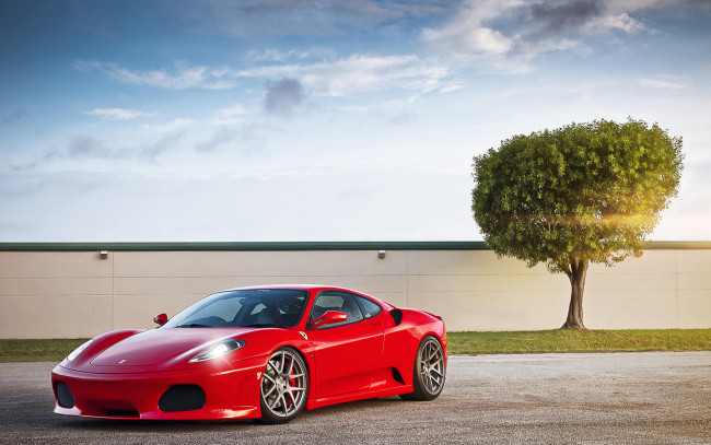 Обои картинки фото автомобили, ferrari, f430