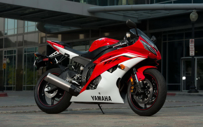 Обои картинки фото мотоциклы, yamaha, yzf-r6