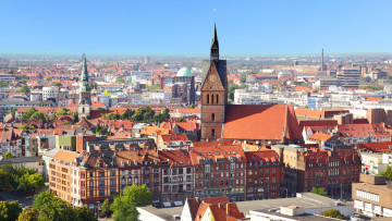 Картинка ганновер германия города -+панорамы нижняя саксония alemania ciudad