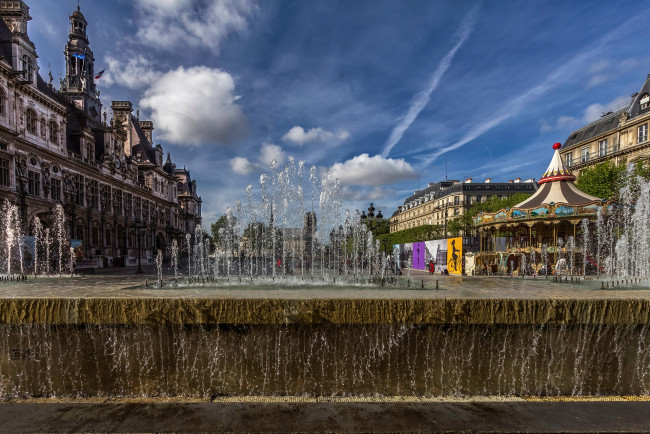 Обои картинки фото города, - фонтаны, фонтан, город