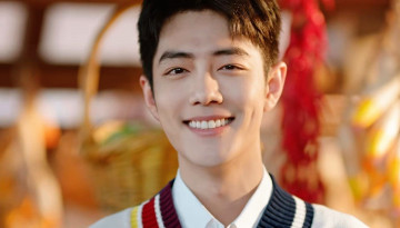 Картинка мужчины xiao+zhan лицо улыбка свитер