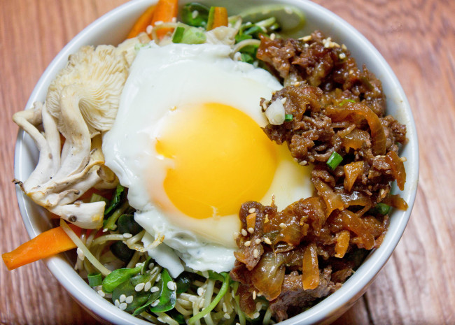 Обои картинки фото еда, яичные блюда, корейская, кухня, яичница