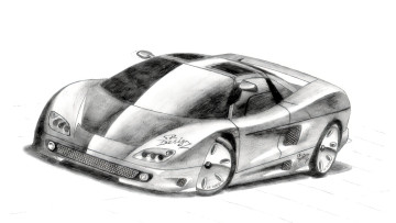 Картинка 295517 рисованное авто мото автомобиль