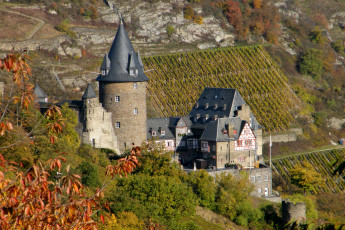 Картинка stahleck castle germany города дворцы замки крепости