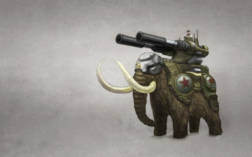 Картинка видео+игры command+&+conquer +red+alert броня седок пушки амуниция бивни мамонт