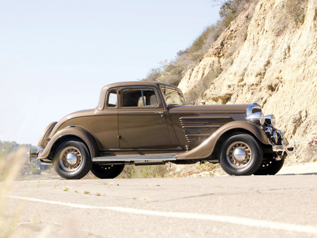 Обои картинки фото автомобили, dodge, dr, coupe, seat, rumble, deluxe, 1934г