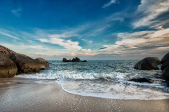 Картинка природа побережье море берег