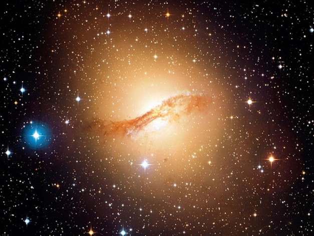 Обои картинки фото галактика, центавр, космос, галактики, туманности