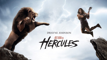 Картинка hercules+ 2014 кино+фильмы лев hercules dwayne johnson прыжок схватка